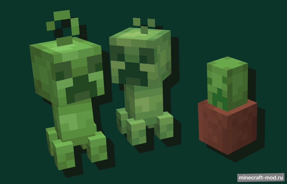 Мод Tolerable Creepers для Minecraft 1.19.2, 1.18.2