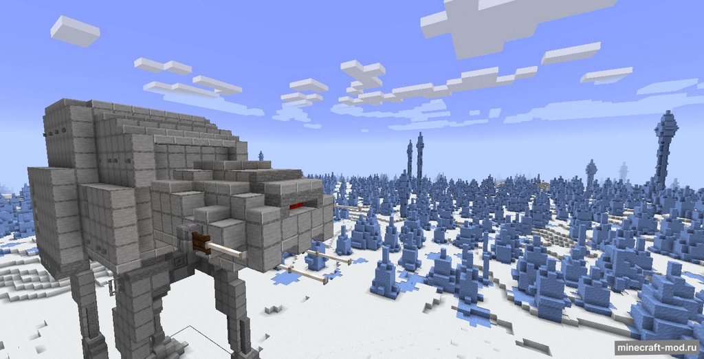 Мод Star Wars Planets Ad Astra для Minecraft 1.20.4, 1.20.1