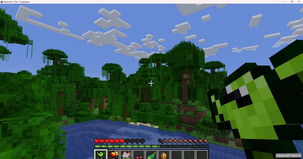 Мод Plants vs Zombies: Reimagined для Minecraft 1.20.1, 1.19.4