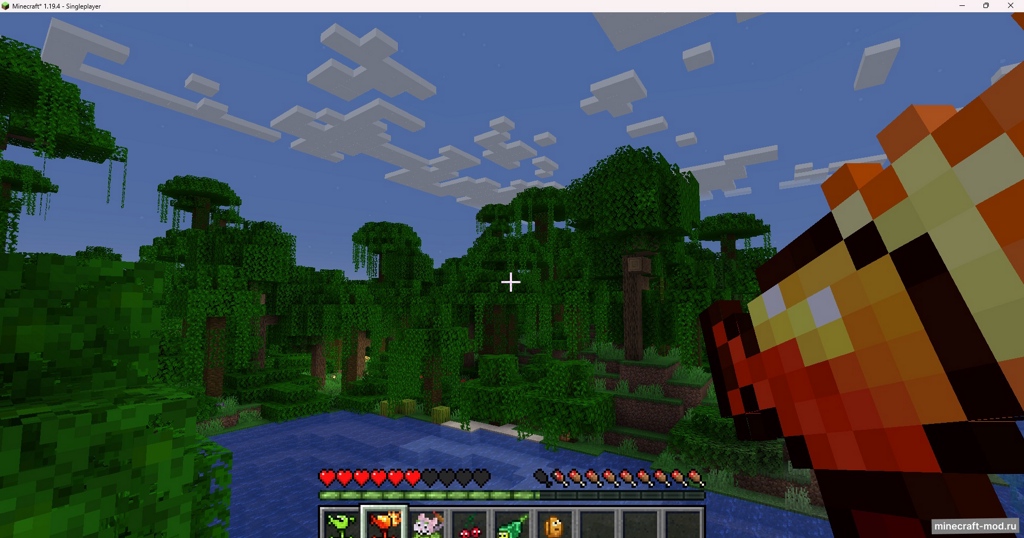 Мод Plants vs Zombies: Reimagined для Minecraft 1.20.1, 1.19.4