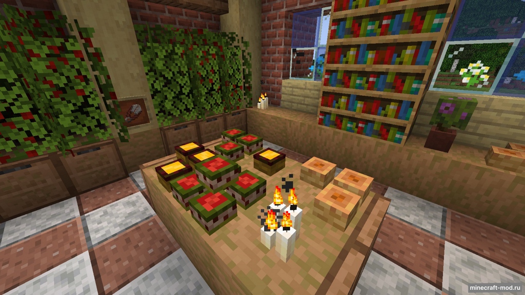 Мод Foods & Plants для Minecraft 1.20.1, 1.19.4, 1.19.2,  ...