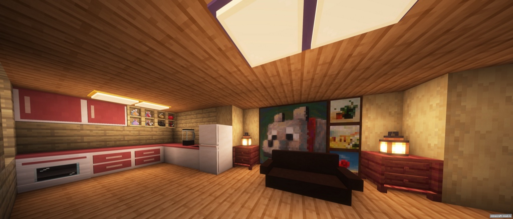 Мод Skniro's Furniture для Minecraft 1.21.7, 1.21.6, 1.21.4,  ...