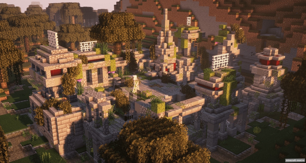 Мод Forgotten Ruins для Minecraft 1.20.1