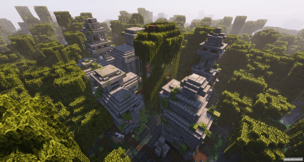 Мод Forgotten Ruins для Minecraft 1.20.1
