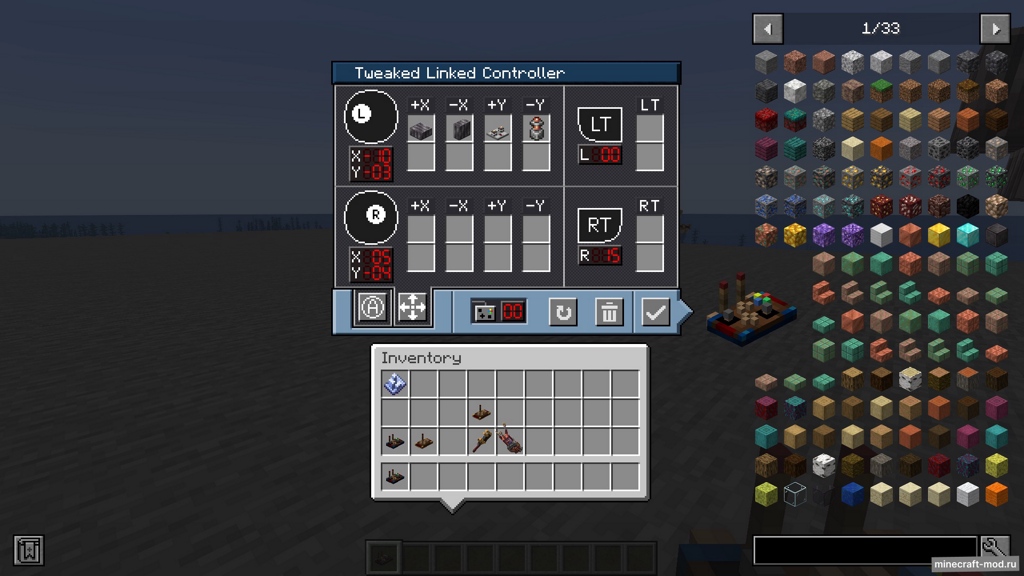 Мод Create: Tweaked Controllers для Minecraft 1.20.1, 1.19.4, 1.19.2,  ...