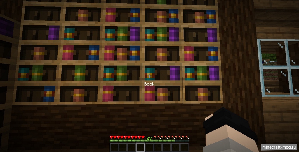 Мод Chiseled Bookshelf Visualizer для Minecraft 1.21.1, 1.21, 1.20.2,  ...