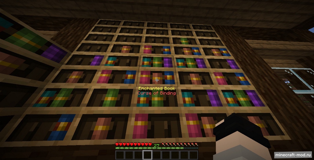Мод Chiseled Bookshelf Visualizer для Minecraft 1.21.1, 1.21, 1.20.2,  ...