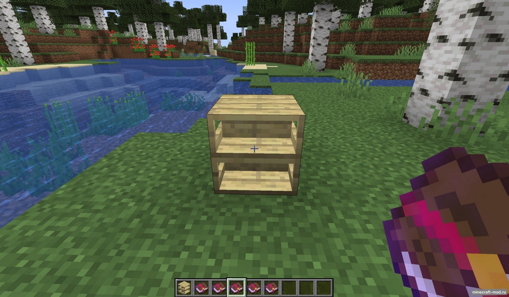 Мод Useful Bookshelves для Minecraft 1.21.1