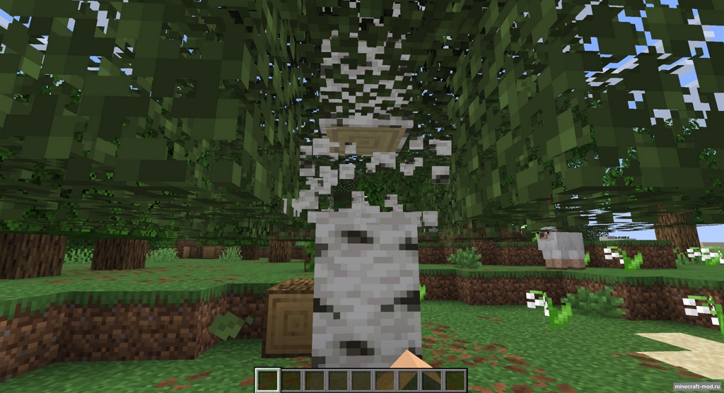 Мод Falling Down для Minecraft 1.21.7, 1.21.6, 1.21.5,  ...