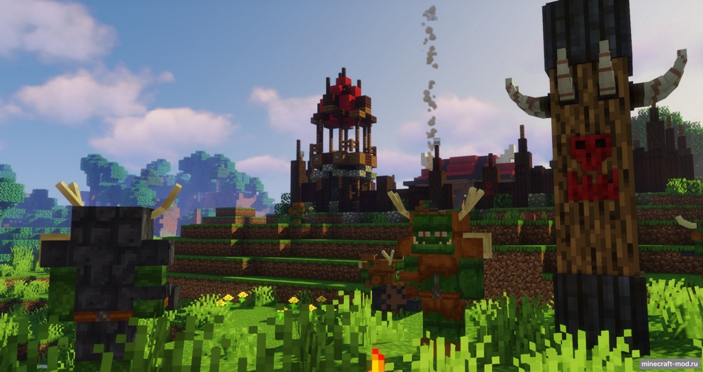 Мод Orcz для Minecraft 1.20.1, 1.19.2, 1.18.2,  ...
