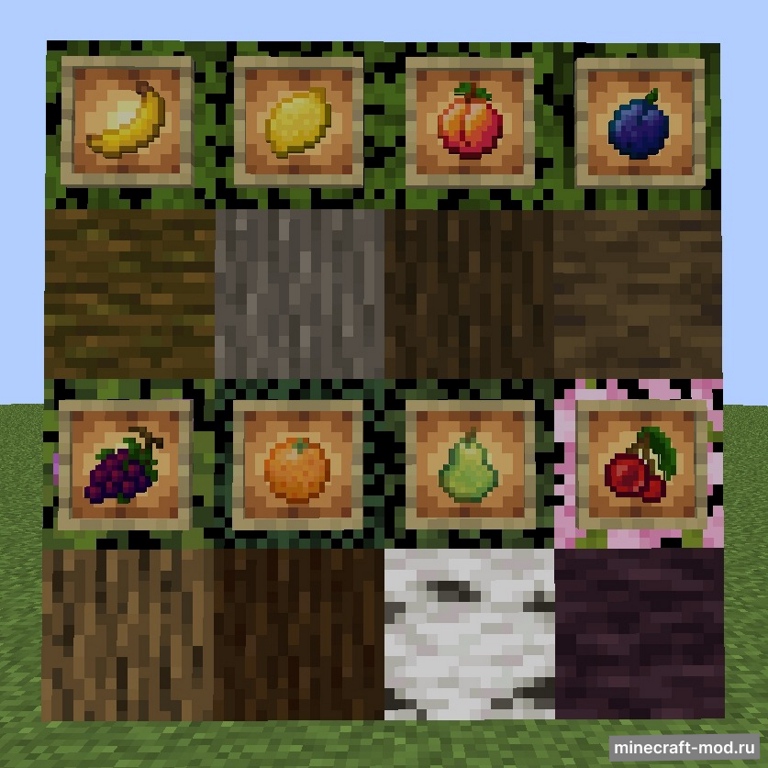 Мод Additional Fruits для Minecraft 1.20.2 - 1.20