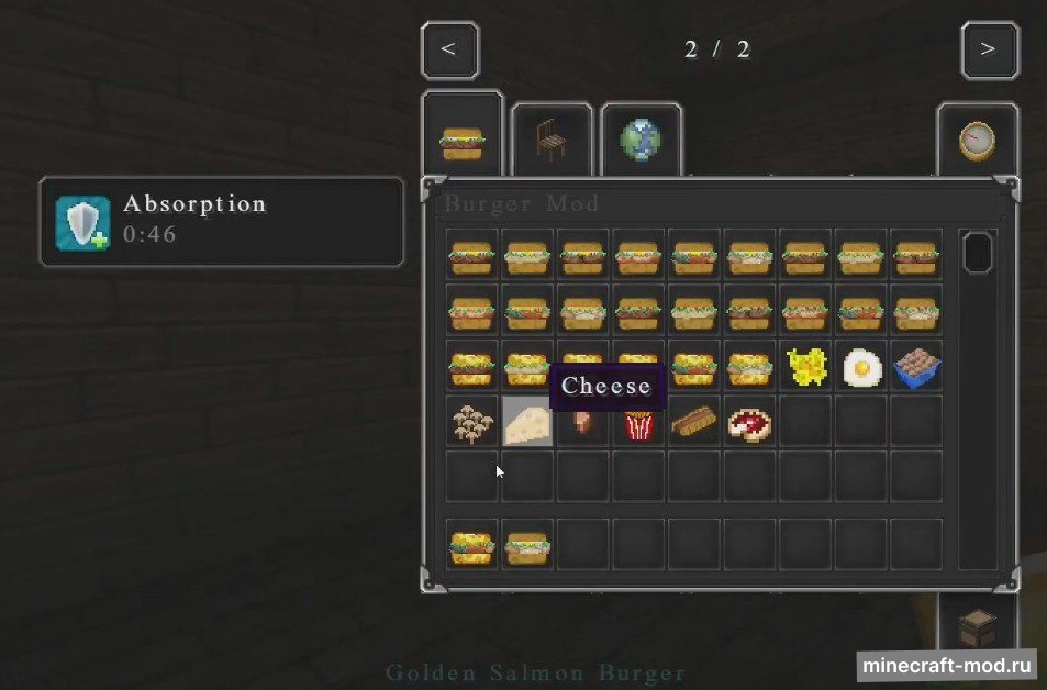 Мод Burger Mod для Minecraft 1.21.1, 1.20.6, 1.20.4,  ...