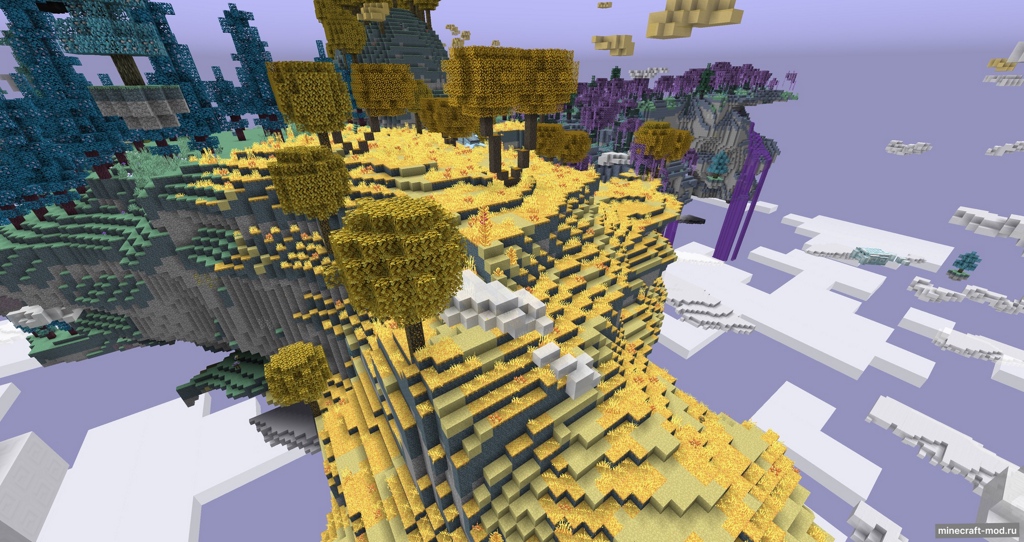 Мод Deep Aether для Minecraft 1.20.1, 1.19.4, 1.19.2