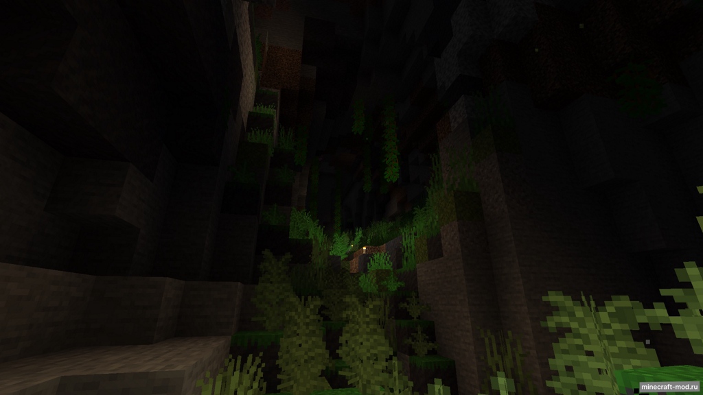 Мод Underground Jungle для Minecraft 1.21.4, 1.21.1, 1.20.4,  ...