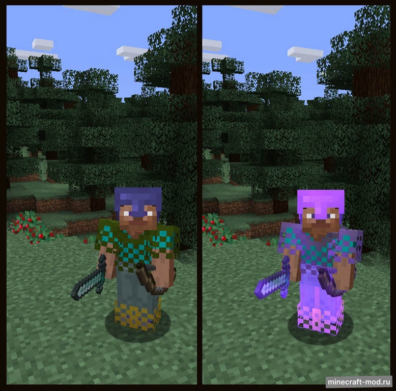 Мод Enameled Armor для Minecraft 1.21, 1.20.6, 1.20.4,  ...