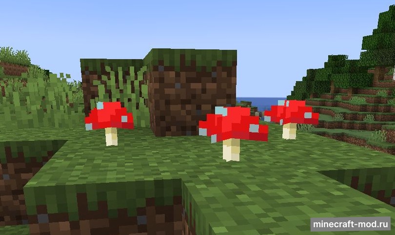 Мод Surface Mushrooms для Minecraft 1.21.1, 1.21, 1.20.6,  ...