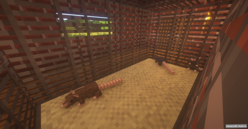 Мод Rats для Minecraft 1.20.1, 1.20, 1.19.4,  ...