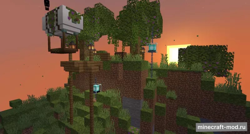 Мод Airborne Airships для Minecraft 1.20.1, 1.18.2