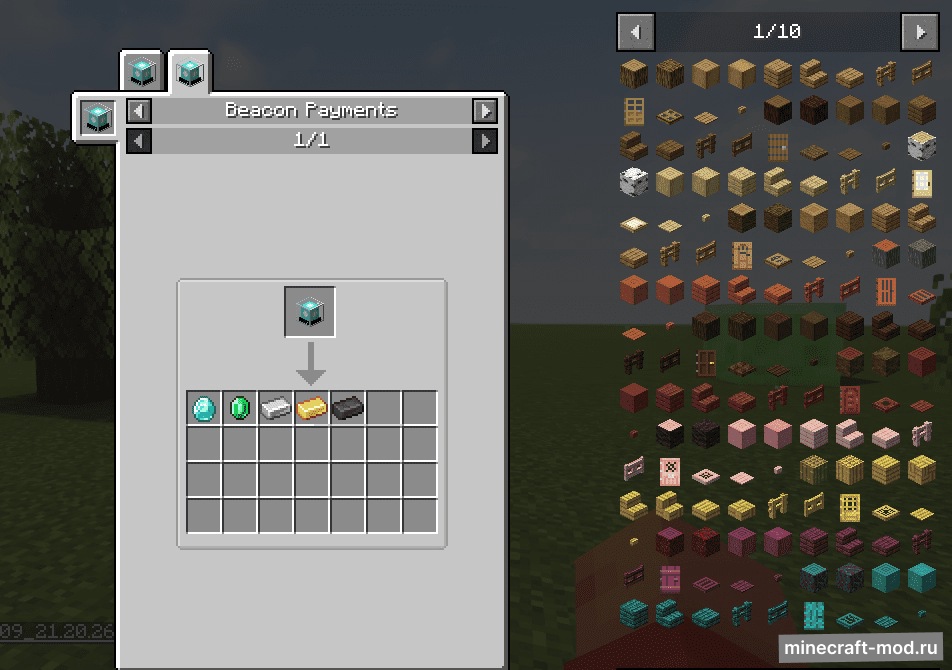 Мод Just Enough Beacons Reforged для Minecraft 1.20.4, 1.20.2, 1.20.1,  ...