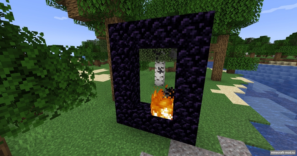 Мод No Nether Portal для Minecraft 1.20.1, 1.19.4, 1.19.3,  ...
