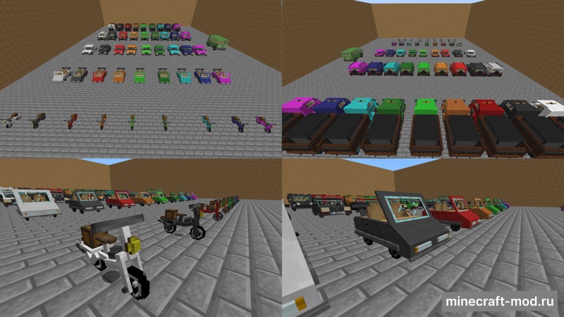 Мод Semji Wheels для Minecraft 1.21.1