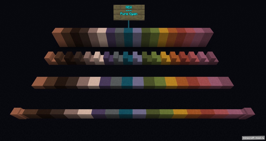 Мод Feur Colors для Minecraft 1.20.1, 1.19.4, 1.19.2,  ...