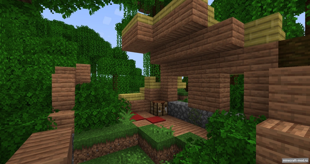Мод Ancient Ruins of Houses для Minecraft 1.20.1