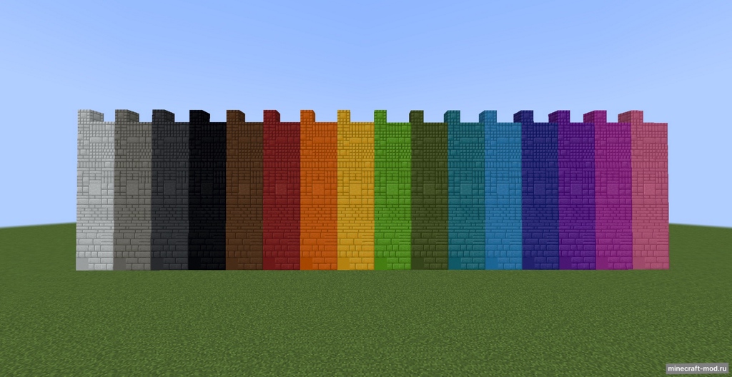 Мод Many Chiseled Blocks (Lots of Chiseled Blocks) для Minecraft 1.20.4, 1.20.1, 1.19.4