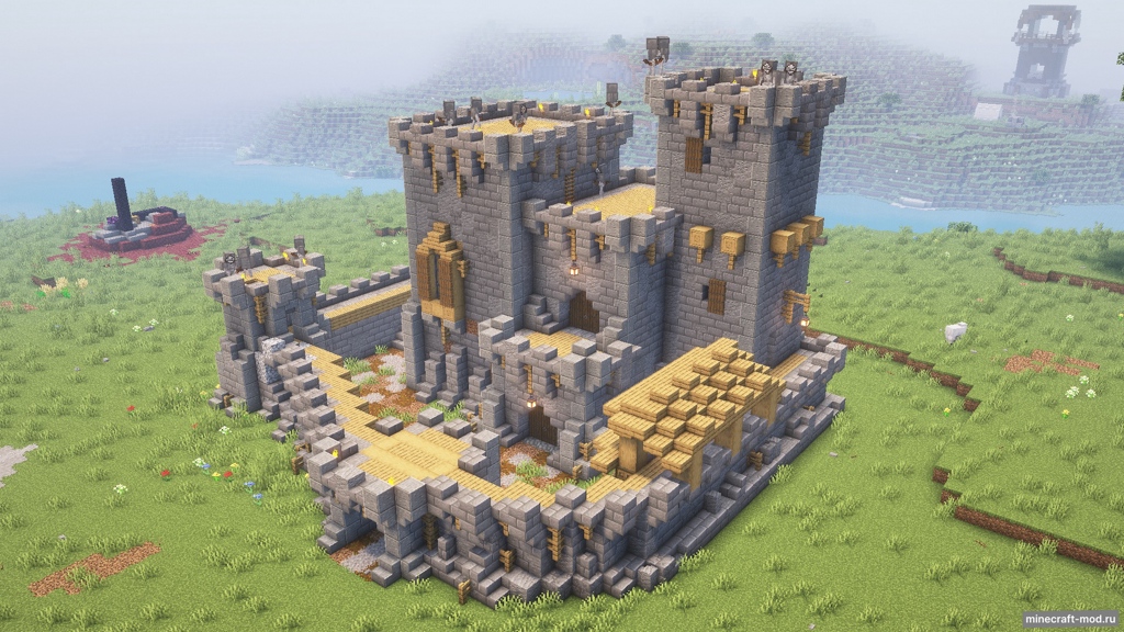 Мод Camps, Castles, Carriages для Minecraft 1.20.6, 1.20.5, 1.20.4,  ...
