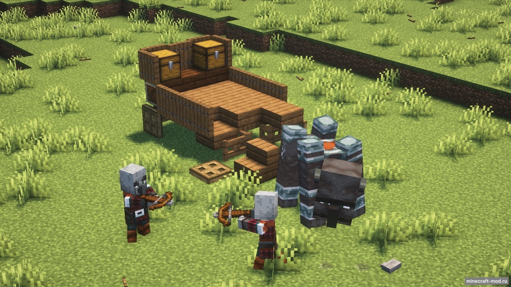 Мод Camps, Castles, Carriages для Minecraft 1.20.6, 1.20.5, 1.20.4,  ...