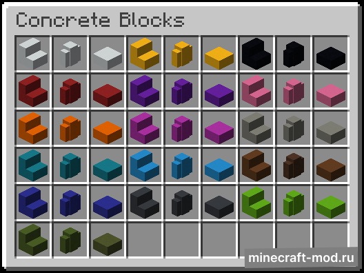 Мод More Slabs Stairs & Walls для Minecraft 1.21.1, 1.21, 1.20.4,  ...