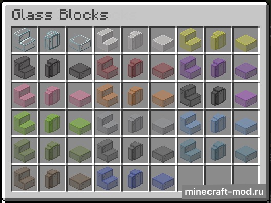 Мод More Slabs Stairs & Walls для Minecraft 1.21.1, 1.21, 1.20.4,  ...