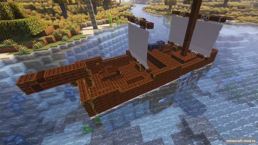Мод Whaleborne для Minecraft 1.20.1