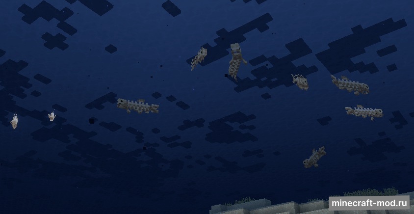 Мод Fishes! Undead, Rise Ye для Minecraft 1.12.2