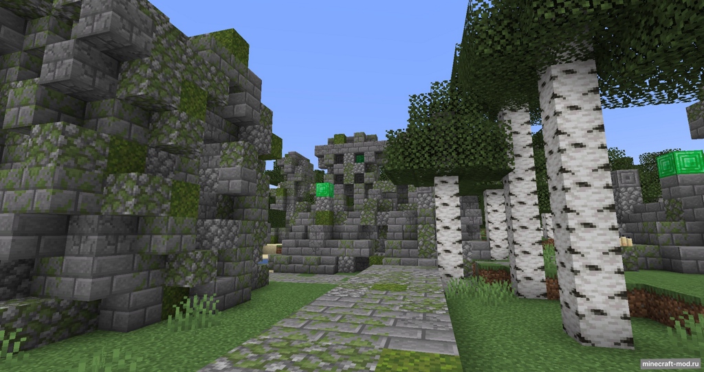 Мод Moss Ruins для Minecraft 1.21, 1.20.2, 1.20.1,  ...