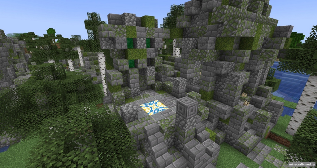 Мод Moss Ruins для Minecraft 1.21, 1.20.2, 1.20.1,  ...