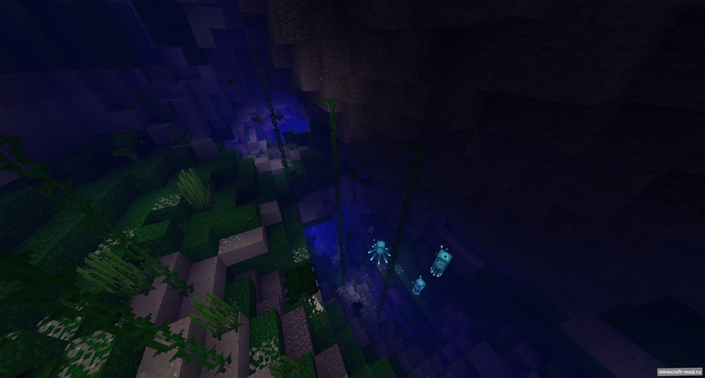 Мод Better Lush Caves для Minecraft 1.21.1, 1.21, 1.20.6,  ...