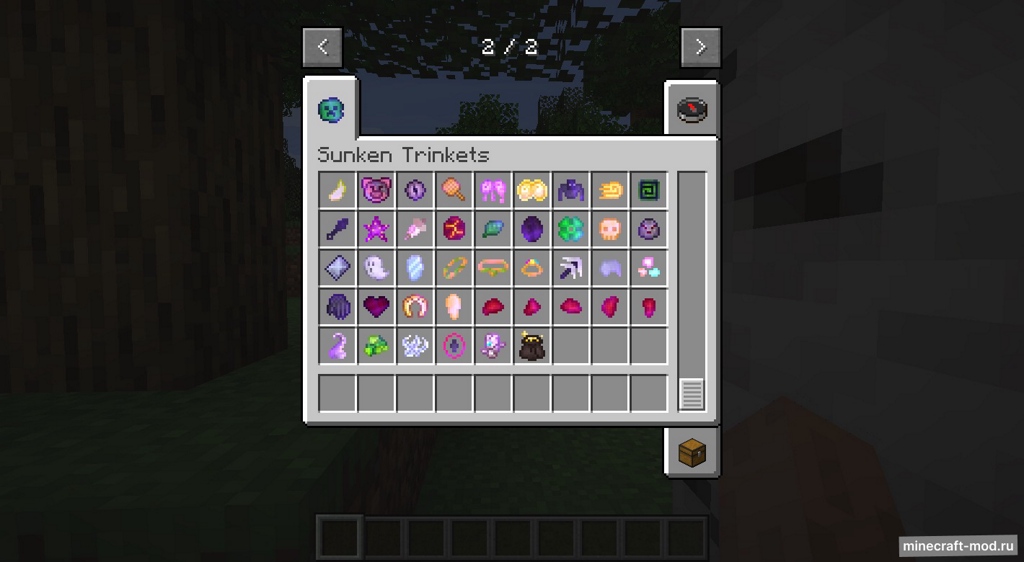 Мод Sunken Trinkets для Minecraft 1.17.1, 1.16.5