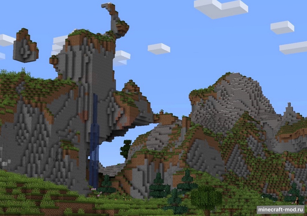 Мод Stony Cliffs Are Cool для Minecraft 1.21.1, 1.21, 1.20.6,  ...