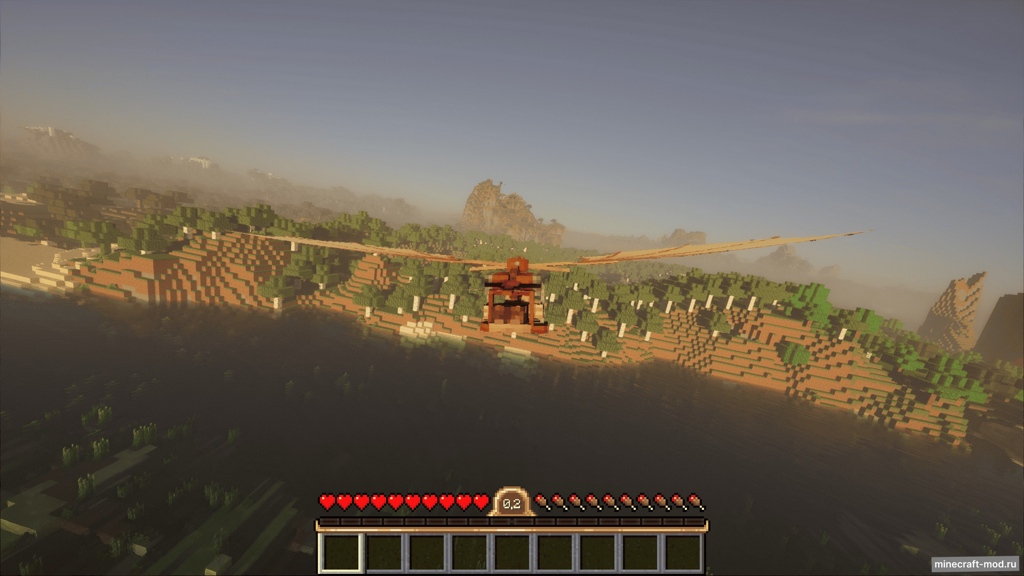 Мод Create: Ornithopter Glider для Minecraft 1.20.1