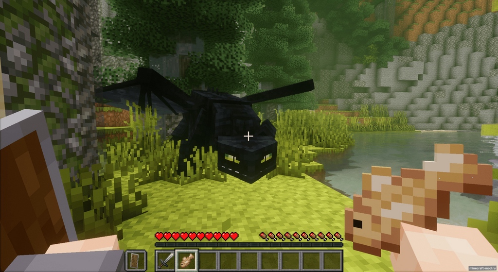 Мод Bluеdudе Dragons для Minecraft 1.21.1