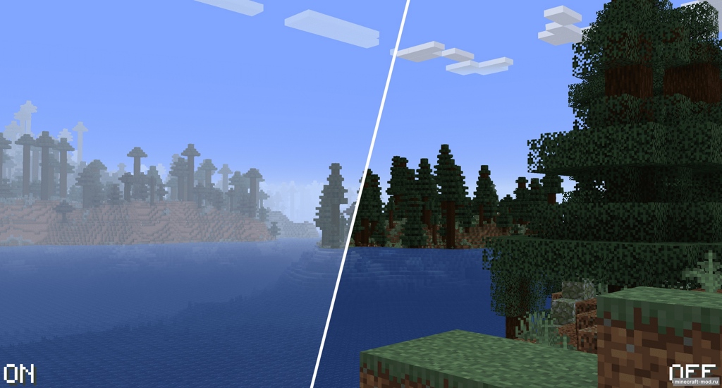 Мод Fog Looks Modern Now для Minecraft 1.20.4, 1.20.3, 1.20.2,  ...