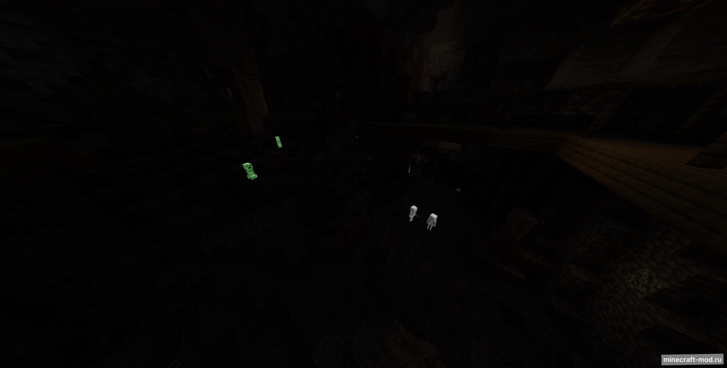 Мод Glowing-entities для Minecraft 1.21, 1.20.6, 1.20.5,  ...