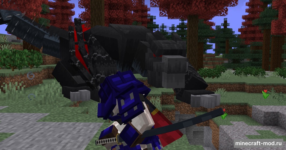 Мод Monster Hunter: Heaven and Hell для Minecraft 1.20.1, 1.19.2, 1.18.2