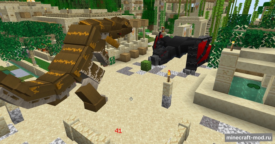 Мод Monster Hunter: Heaven and Hell для Minecraft 1.20.1, 1.19.2, 1.18.2