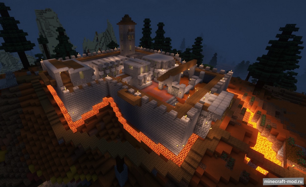 Мод CastleBlocks для Minecraft 1.21, 1.20.4, 1.20.1,  ...