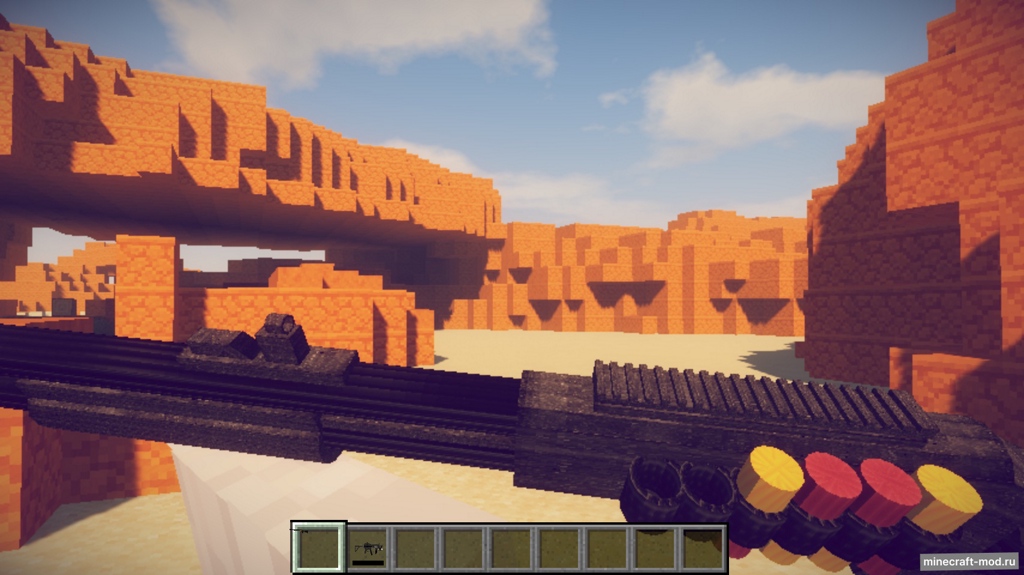 Мод A.V.A - Alliance of Valiant Arms Guns для Minecraft 1.21, 1.20.6, 1.20.5,  ...