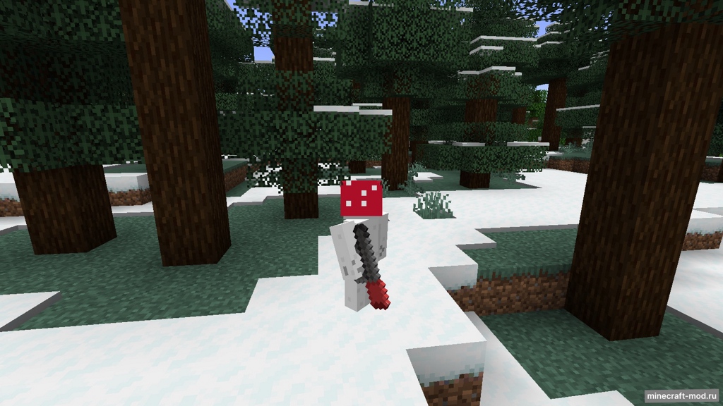 Мод bonker's Snowball Fight для Minecraft 1.20.1