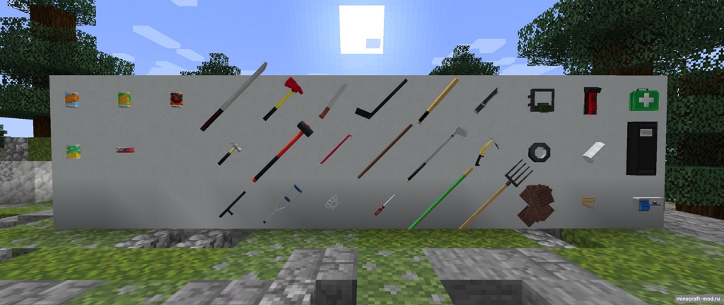 Мод Apocalypse Rising для Minecraft 1.20.1