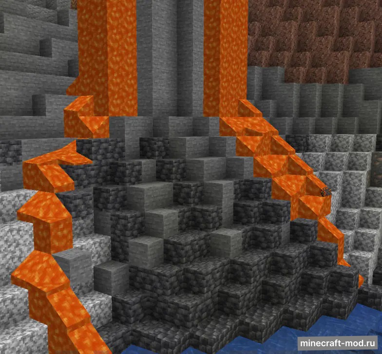 Мод Lavacastling для Minecraft 1.21.5